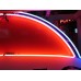 Original Gulf Porcelain Animated Neon Sign 72" Diameter 